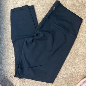 Turquoise - Lululemon Wunder Under Train Leggings 25”